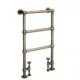 Gloucester Floorstanding Radiator 966 x 676mm Antique Black Brass
